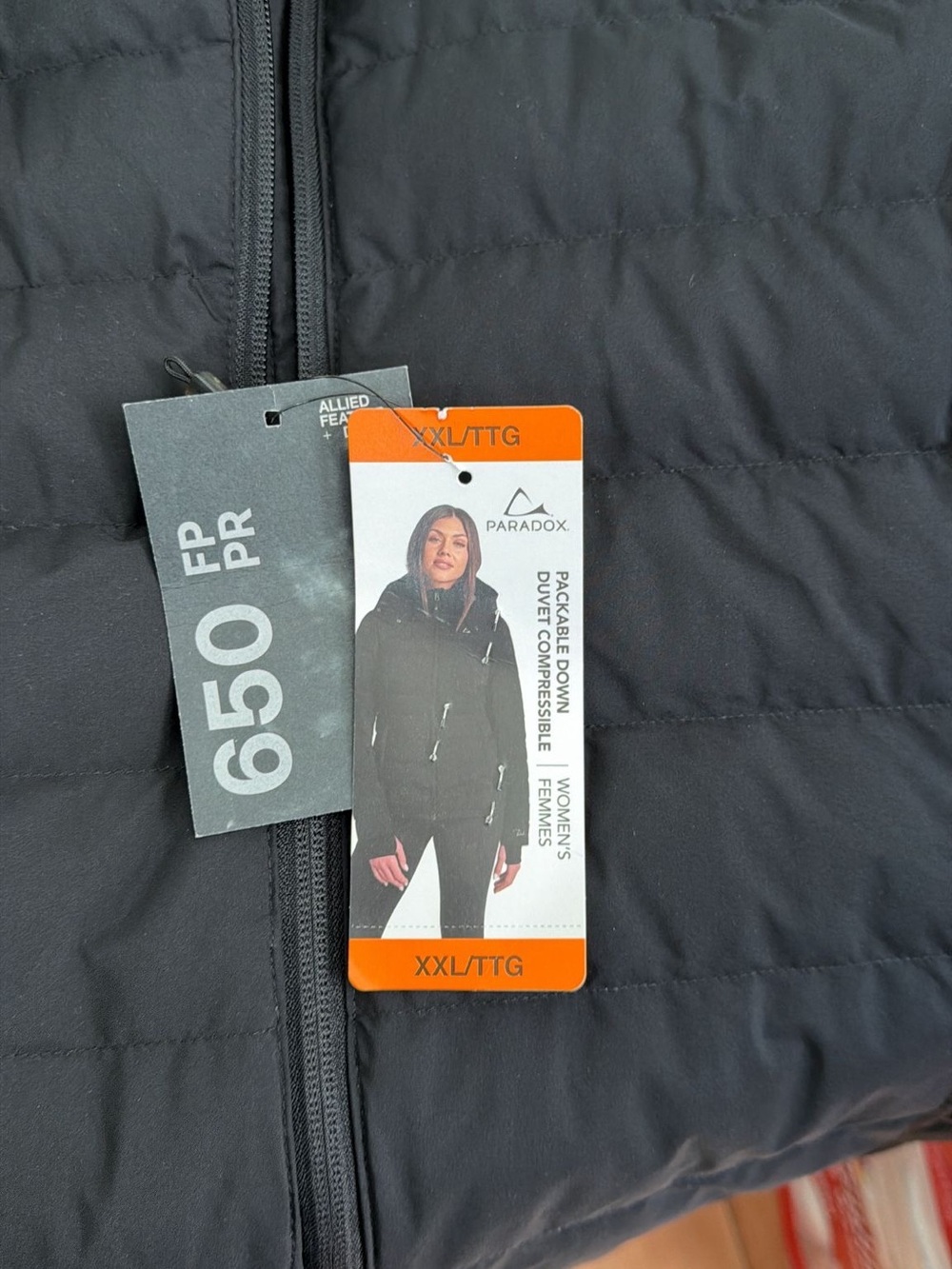 Paradox Black Women's Quilted Puffer Jacket